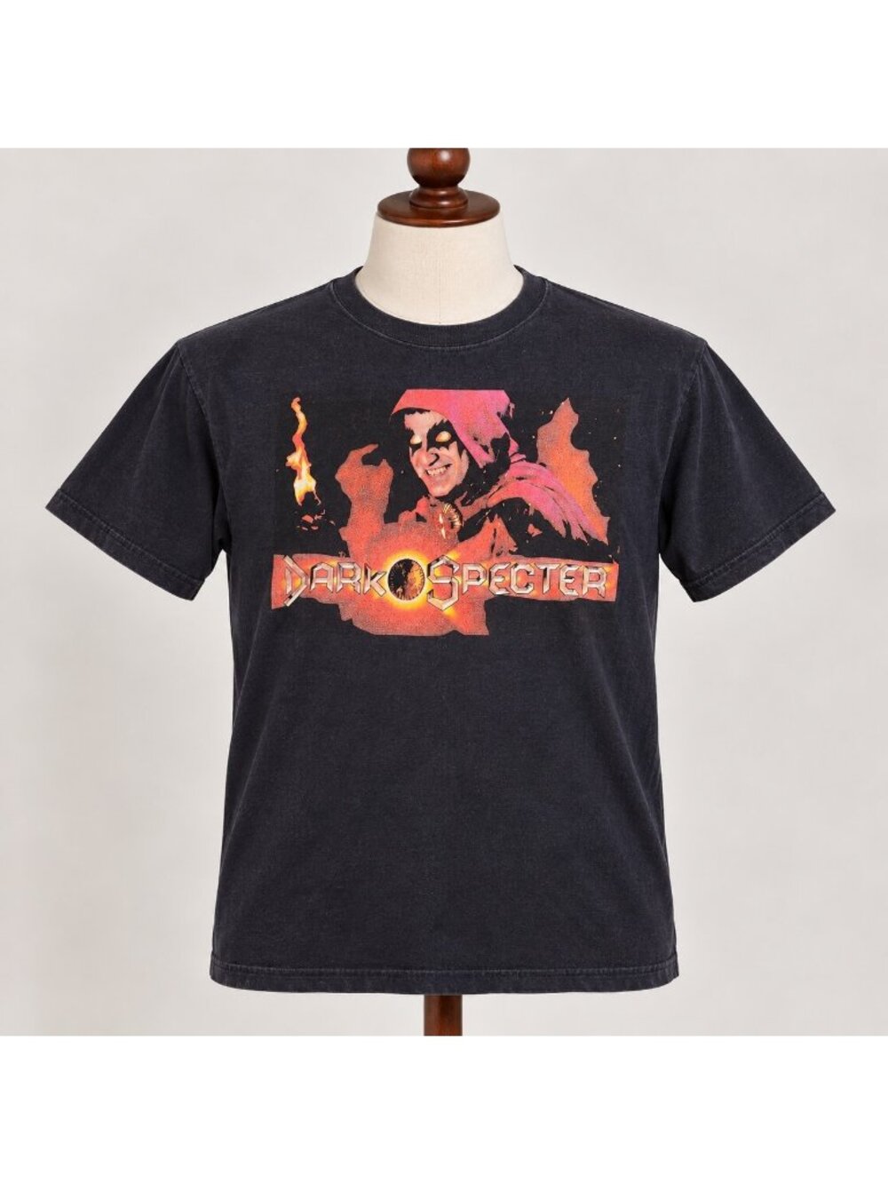 Dark Specter T Shirt Mens XL Black Double Sided Graphic Indie Film Rare Goth